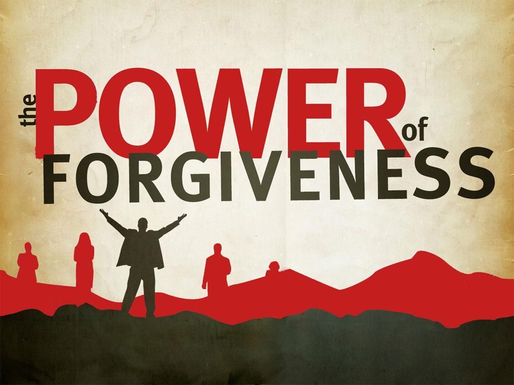 forgiveness is for our benefit not the other person